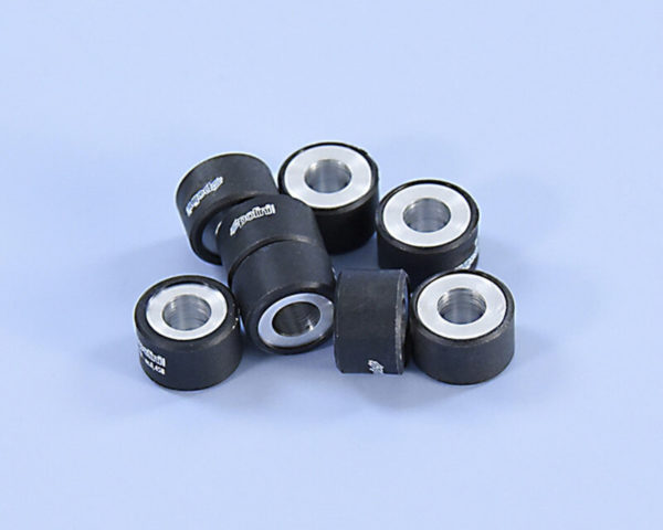Rodillos de variador POLINI 25x17mm 12gr - 8 piezas