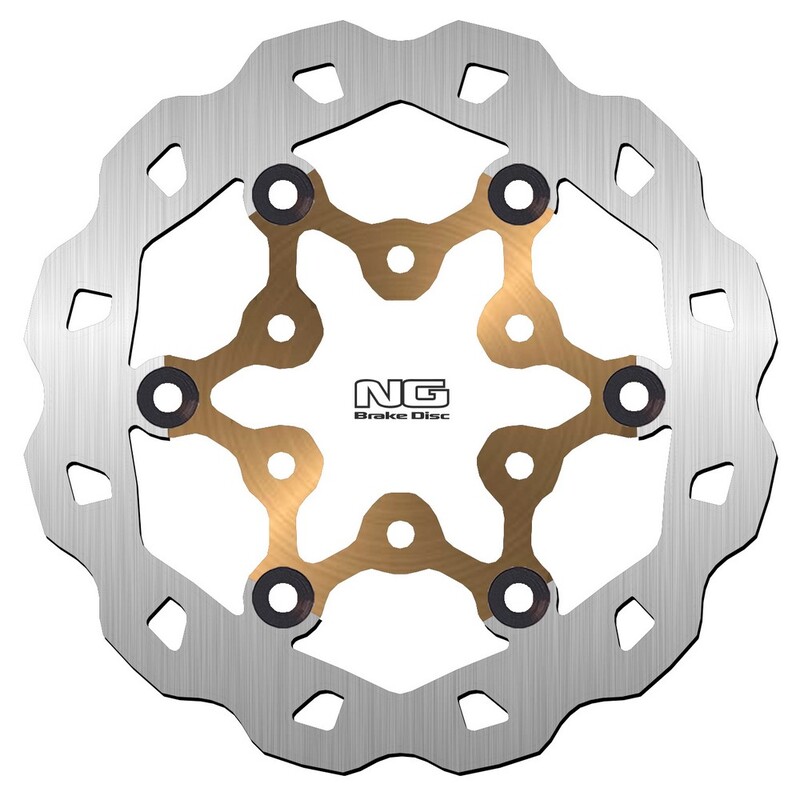 Disco de freno sobredimensionado NG BRAKES ondulado flotante 1300X