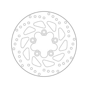 DISCO DE FRENO BREMBO ORO SERIE 68B40731