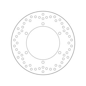 Disco de freno BREMBO Serie Oro redondo fijo