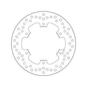 Disco de freno BREMBO Serie Oro redondo fijo