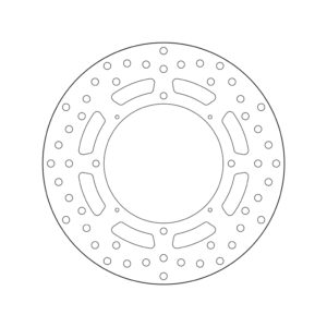 Disco de freno BREMBO Serie Oro redondo fijo