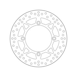 DISCO DE FRENO BREMBO ORO SERIE 68B407B5