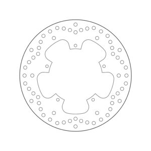 Disco de freno BREMBO Serie Oro redondo fijo