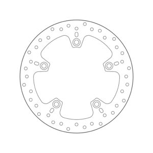 Disco de freno BREMBO Serie Oro redondo fijo
