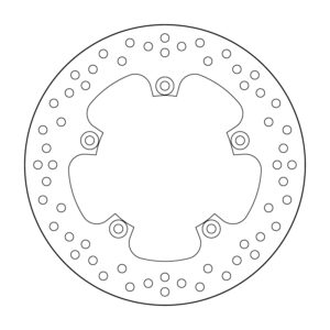 Disco de freno BREMBO Serie Oro redondo fijo