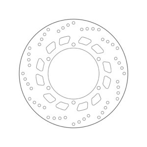 DISCO DE FRENO BREMBO ORO SERIE 68B407D0