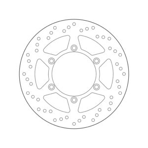 DISCO DE FRENO BREMBO ORO SERIE 68B407D5