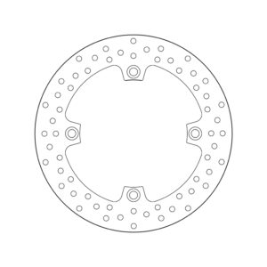 Disco de freno BREMBO Serie Oro redondo fijo