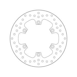 Disco de freno BREMBO Serie Oro redondo fijo