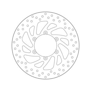 Disco de freno BREMBO Serie Oro redondo fijo