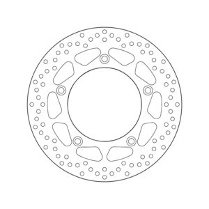 DISCO DE FRENO BREMBO ORO SERIE 68B407F8