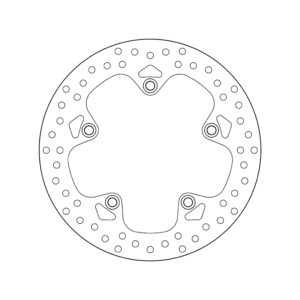 Disco de freno BREMBO Serie Oro redondo fijo
