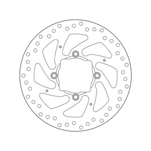 Disco de freno BREMBO Serie Oro redondo fijo