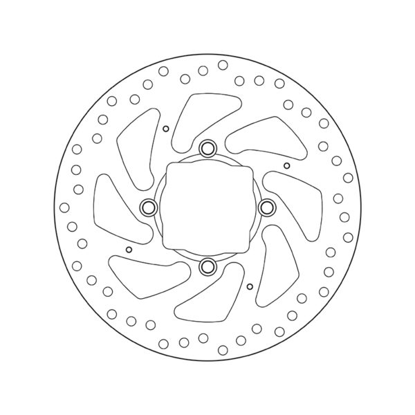 DISCO DE FRENO BREMBO ORO SERIE 68B407H2