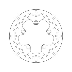 DISCO DE FRENO BREMBO ORO SERIE 68B407H3