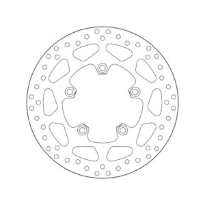 DISCO DE FRENO BREMBO ORO SERIE 68B407H5