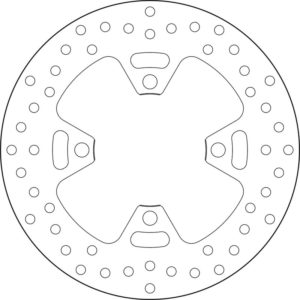 Disco de freno BREMBO Serie Oro redondo fijo