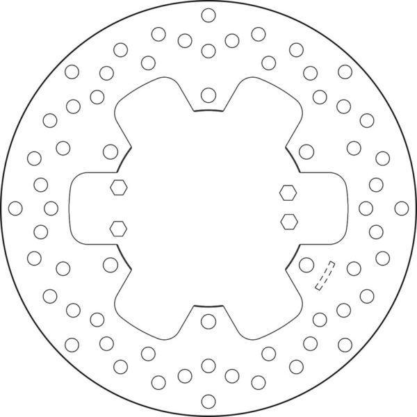 Disco de freno Brembo 68B407H8