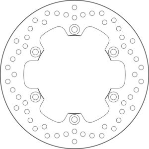 Disco de freno BREMBO Serie Oro redondo fijo