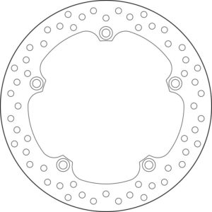 Disco de freno BREMBO Serie Oro redondo fijo