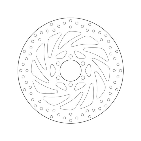 DISCO DE FRENO BREMBO ORO SERIE 68B407P5