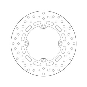 Disco de freno BREMBO Serie Oro redondo fijo