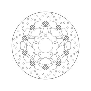 DISCO DE FRENO BREMBO ORO SERIE 78B40820
