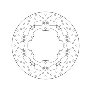 Disco de freno BREMBO Serie Oro redondo flotante
