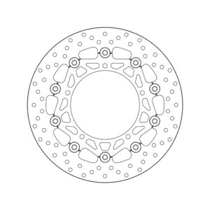 Disco de freno BREMBO Serie Oro redondo flotante