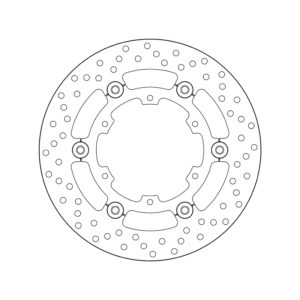 Disco de freno BREMBO Serie Oro redondo flotante