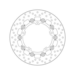 Disco de freno BREMBO Serie Oro redondo flotante