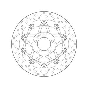 DISCO DE FRENO BREMBO ORO SERIE 78B40841