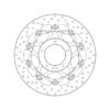 DISCO DE FRENO BREMBO ORO SERIE 78B40868 - Imagen 2