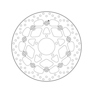 Disco de freno BREMBO Serie Oro redondo flotante