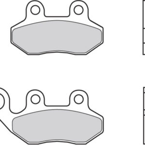BREMBO Scooter Pastillas de Freno Carbocerámicas - 07005