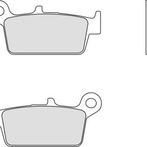 BREMBO Scooter Pastillas de Freno Cerámicas de Carbono - 07010