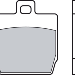 BREMBO Scooter Pastillas de Freno Cerámicas de Carbono - 07066