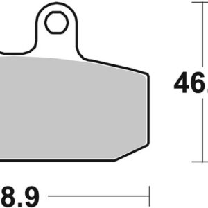 Pastillas de freno sinterizadas Brembo 07006XS