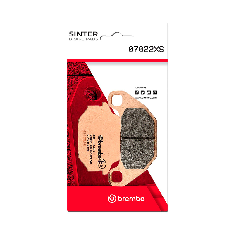 Pastillas de freno sinterizadas Brembo 07022XS
