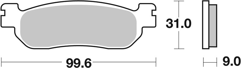 Pastillas de freno sinterizadas Brembo 07043XS