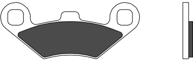 Pastillas de freno sinterizadas Brembo 07104XS