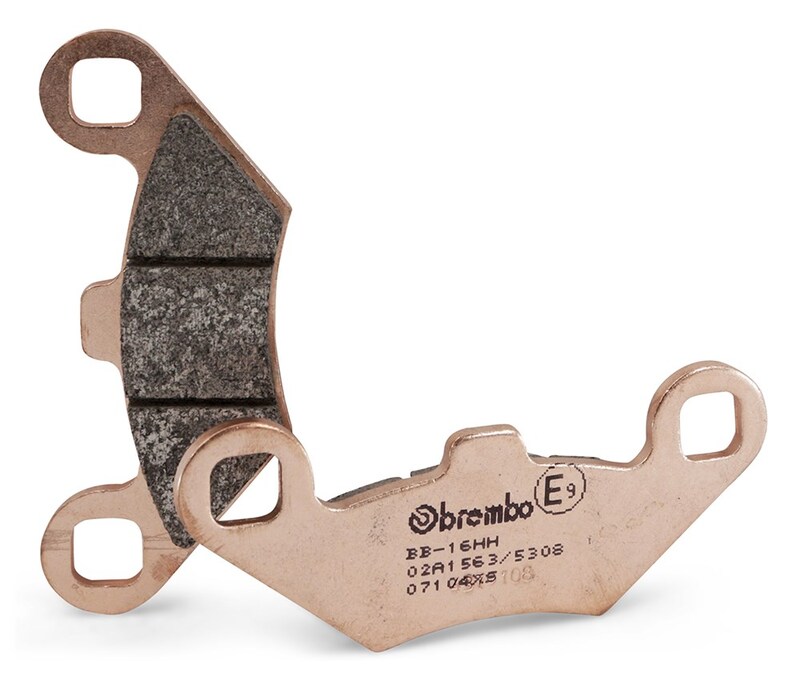 Pastillas de freno sinterizadas Brembo 07104XS