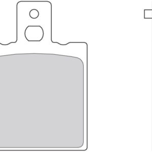 BREMBO Pastillas de freno orgánicas - 07BB0106