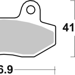 Pastillas de freno sinterizadas Brembo 07GR12SA