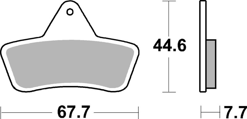 Pastillas de freno sinterizadas Brembo 07GR54SD