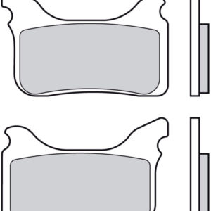 Pastillas de freno sinterizadas de competición Brembo 07GR75SX