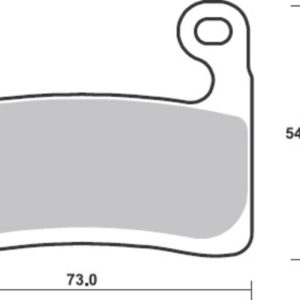 BREMBO Street Pastillas de Freno de Metal Sinterizado - 07GR90LA