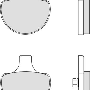 Pastillas de freno BREMBO Street Carboxicerámicas - 07HD0614