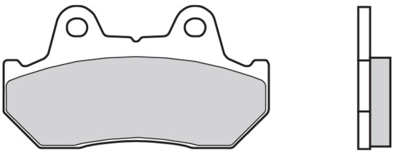 Pastillas de freno orgánicas Brembo 07HO1010